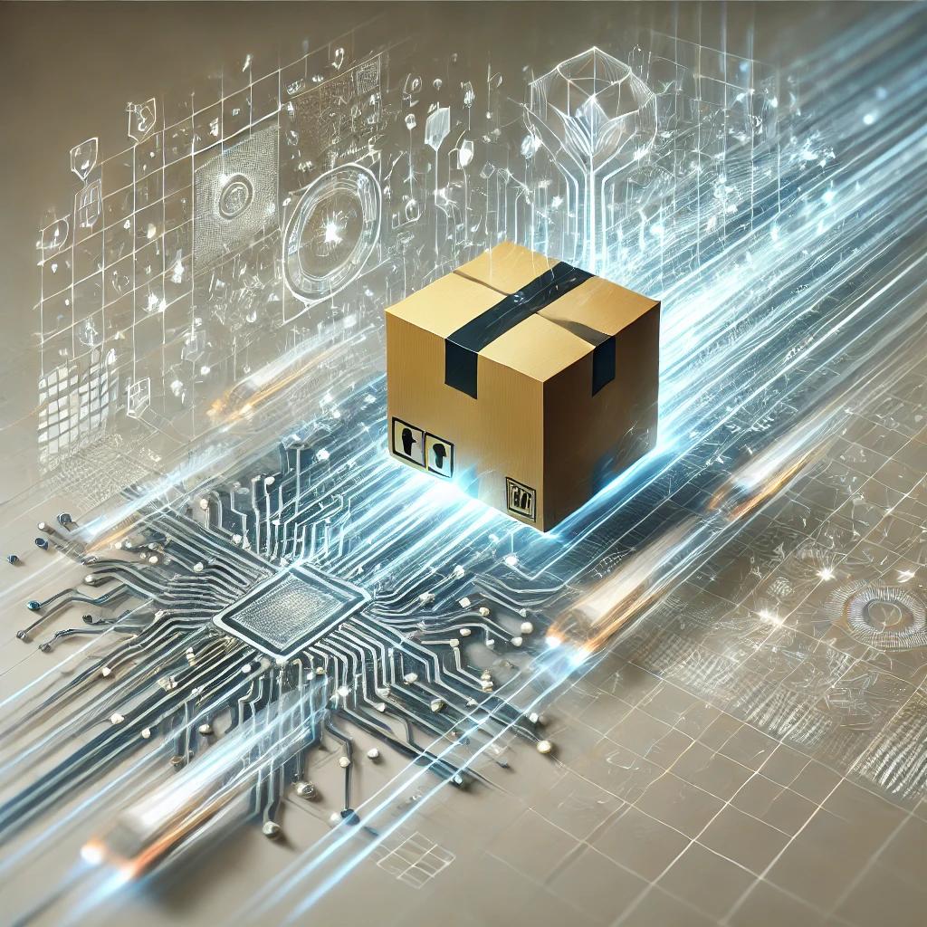 Fast shipping illustration